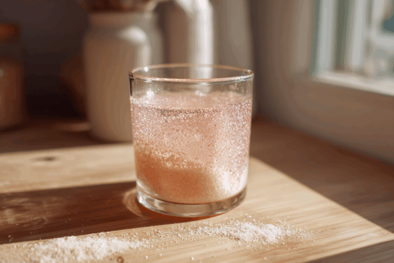 pink salt baking soda vinegar recipe healthy morning drink